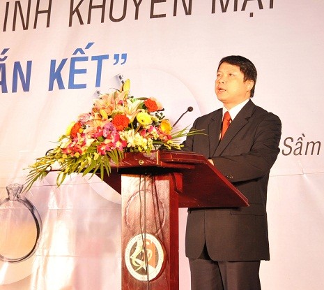 PTGĐ Nguyễn Văn Du phát biểu tại buổi lễ.